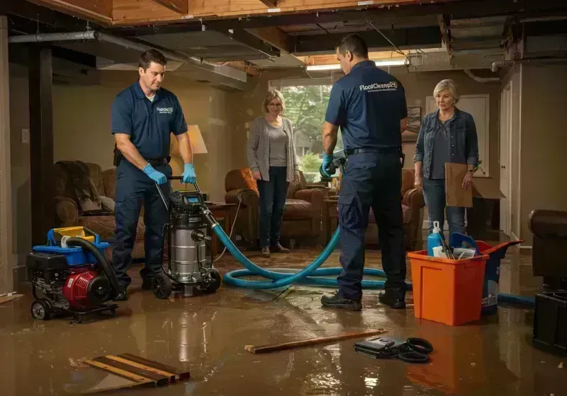 Basement Water Extraction and Removal Techniques process in Fayetteville, NC