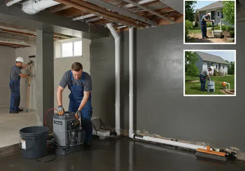 Basement Waterproofing and Flood Prevention process in Fayetteville, NC